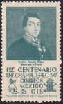 Stamps : America : Mexico :  Cadete Agustín Melgar