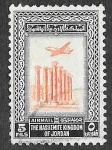 Stamps : Asia : Jordan :  C8 - Templo de Artemisa