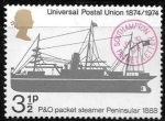 Stamps United Kingdom -  barcos