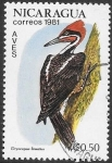 Stamps Nicaragua -  aves