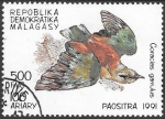 Stamps : Africa : Madagascar :  aves