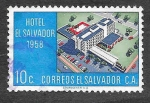 Sellos de America - El Salvador -  699 - Hotel Intercontinental El Salvador