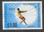 Stamps : America : El_Salvador :  C318 - XX JJOO de Munich