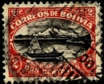 Stamps America - Bolivia -  Lago TITICACA.