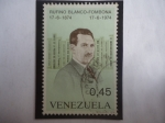 Stamps Venezuela -  Escritor:Rufino Blanco-Fombona (1874-1944) - Centenario de su Nacimiento, 17-6-1874 al 17-6-1974)