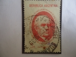 Stamps Argentina -  Presidente: Domingo Faustino Sarmiento (1811-1888)-Cincuentenario de su Muerte (1888-1938)