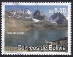 Stamps : America : Bolivia :  Valle de Zongo