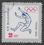 Stamps Bulgaria -  1367 - XVIII JJOO de Tokio