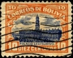 Stamps America - Bolivia -  Palacio Legislativo en LA PAZ.