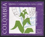 Stamps Colombia -  Quinto Centenario