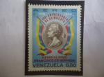 Stamps Venezuela -  Generalísimo Francisco de Miranda (1750-1816)-Militar-Politico-15Aniversario de su Muerte (1816-1966
