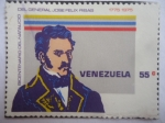 Stamps Venezuela -  General:José Felix Ribas (1775-1815) - Bicentenario de su Nacimiento (1775-1975)