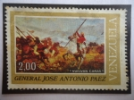 Stamps Venezuela -  Gen.José Antonio Páez (1790-1873)-Cent. de su Muerte (1873-1973)-