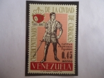 Sellos de America - Venezuela -  Cap. Francisco Fajardo (1524-1564)-Cuatricentenario de la Ciudad de Caracas (15667-1967)