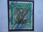 Stamps Venezuela -  José Antonio Anzoátegui (1793-1819)- 140°Aniversario de la Muerte del Gen.Anzoátegui (1819-1959)
