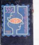 Stamps Netherlands -   ilustración caras