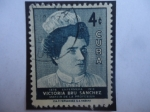 Stamps Cuba -  Victoria Bru Sanchez (1876-1918)-Enfermera, Mártir de la Profesión