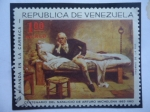 Sellos de America - Venezuela -  Miranda en la Caracas- Centenario del Natalicio de Arturo Michelena (1863-1963)