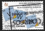 Stamps : Europe : Spain :  Año del periódico en la tablet