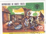 Sellos de Africa - Burkina Faso -  Año Internacional de la infancia