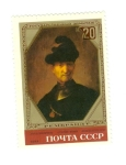 Stamps Russia -  Guerrero. Rembrandt