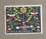 Stamps Romania -  Alfombra de Oltenia