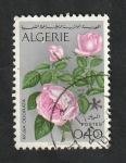 Stamps Algeria -  569 - Flores, Rosas