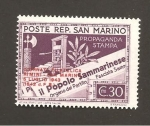 Sellos de Europa - San Marino -  CAMBIADO MB