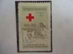 Stamps Dominican Republic -  Centenario de la Cruz Roja Internacional (1863-1963)
