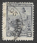 Stamps Argentina -  124 - Libertad