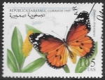 Stamps Morocco -  mariposa