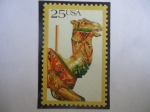 Stamps United States -  Camel -Animales del Carrusel - Serie: Arte Popular.
