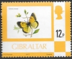 Sellos del Mundo : Europa : Gibraltar : mariposas