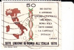 Stamps : Europe : Italy :  Centenario de la Unión de Roma y Estados Ponticos