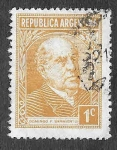 Sellos de America - Argentina -  419 - Domingo F. Sarmiento