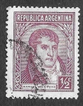 Sellos de America - Argentina -  485 - Manuel Belgrano