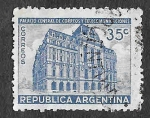 Stamps Argentina -  503 - Palacio Central de Correos y Telecomunicaciones