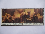 Sellos de America - Estados Unidos -  Declaración de Independencia-Pintura de John Trumbull (1756-1843) en Capitolio de los EEUU (1819)