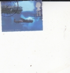 Stamps United Kingdom -  Aviones de combate