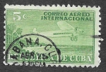 Stamps : America : Cuba :  C4 - Avión