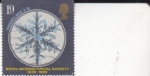 Sellos de Europa - Reino Unido -  150 Aniv. Real Sociedad Microscopical-Copo de nieve x 10