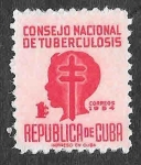 Sellos de America - Cuba -  RA22 - Consejo Nacional de Tuberculosis