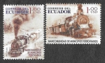 Stamps : America : Ecuador :  1804-1805 - Mancomunidad de Municipios Ferroviarios