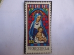 Sellos de America - Venezuela -  Navidad 1971 - María y el Niño.
