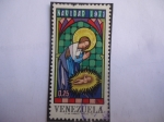 Stamps Venezuela -  Navidad 1971 - María y el Niño.