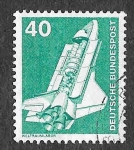 Stamps : Europe : Germany :  1174 - Transbordador espacial