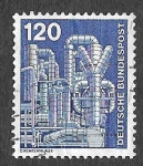 Sellos de Europa - Alemania -  1181 - Planta de Química