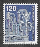 Stamps Germany -  1181 - Planta de Química