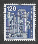 Sellos de Europa - Alemania -  1181 - Planta de Química