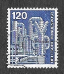 Sellos de Europa - Alemania -  1181 - Planta de Química